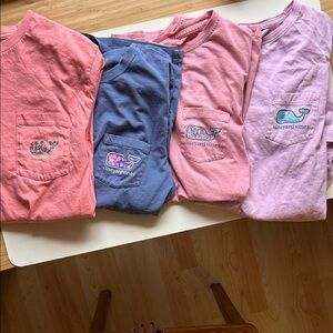 Vineyard Vines Women’s Tees — Set of four
